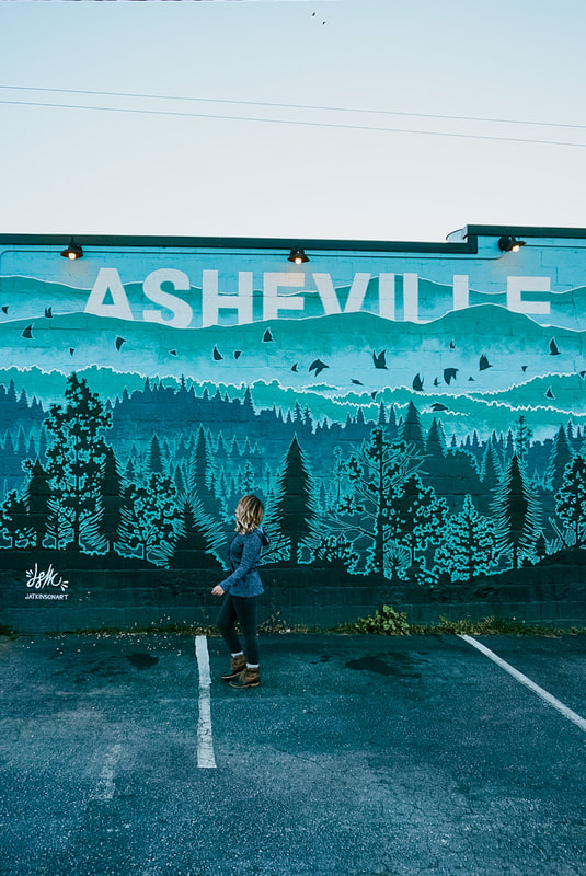 Asheville Mural at Haywood Common